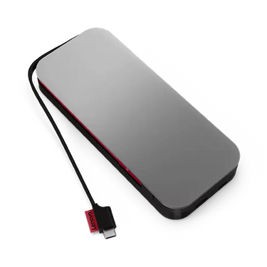 Lenovo Go USB-C 65W Laptop Power Bank 20000 mAh Battery Pack - Thunder Black